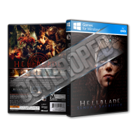 Hellblade Senuas Sacrifice 2017 Pc Game Cover Tasarımı (Dvd cover)